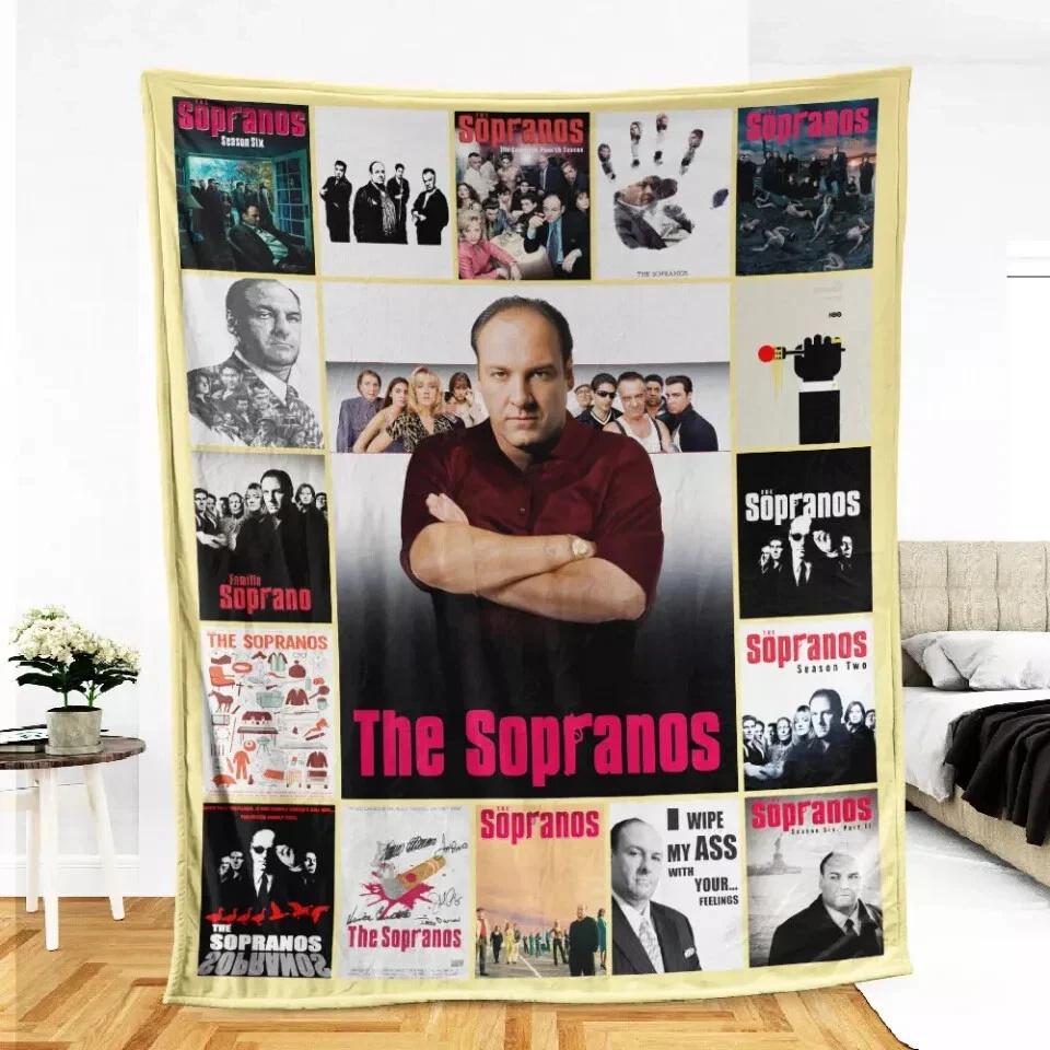 The Sopranos Blanket - Cozy Fleece Sherpa Blanket