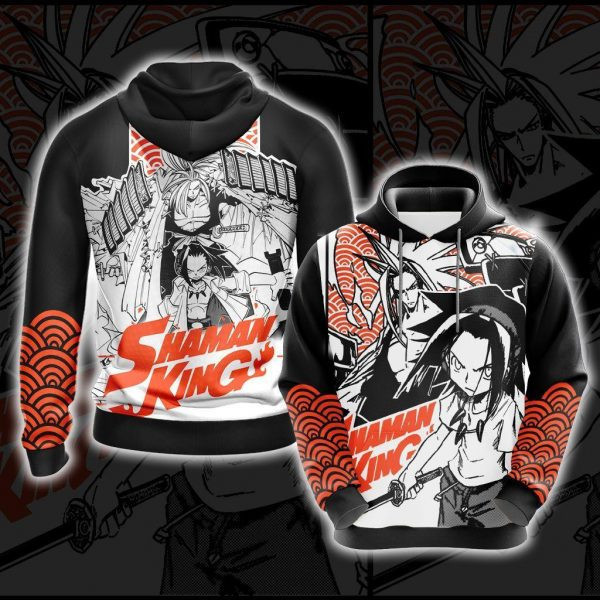 Shaman King Character Anime 2k587 Lover Gift ,shaman King Character Anime All Over Print 3d Hoodie 1767