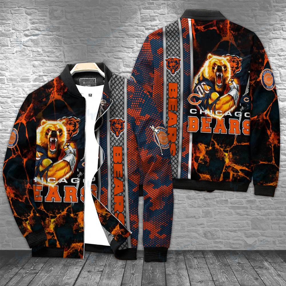Chicago Bears Bomber Jacket BG391