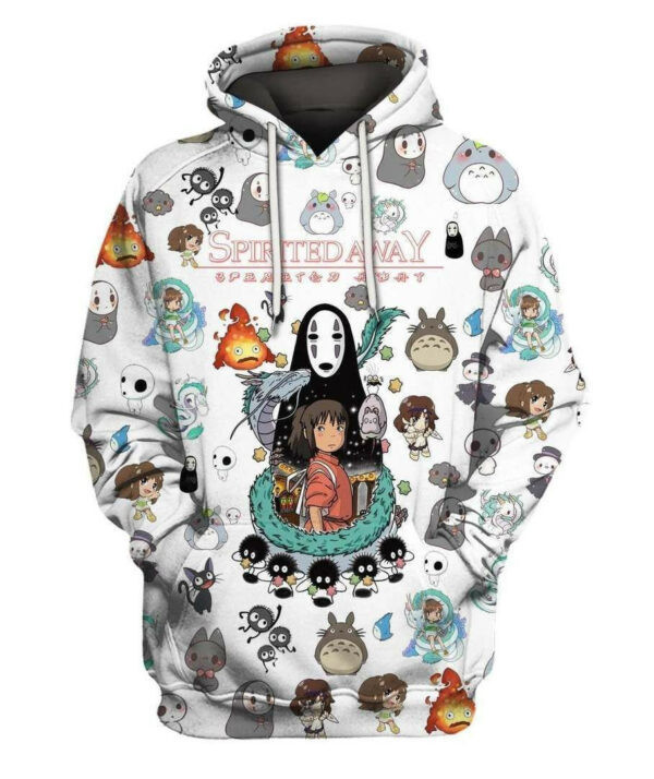 Spirited Away Shirt 79,   3d Hoodie Zip Hoodie 1892