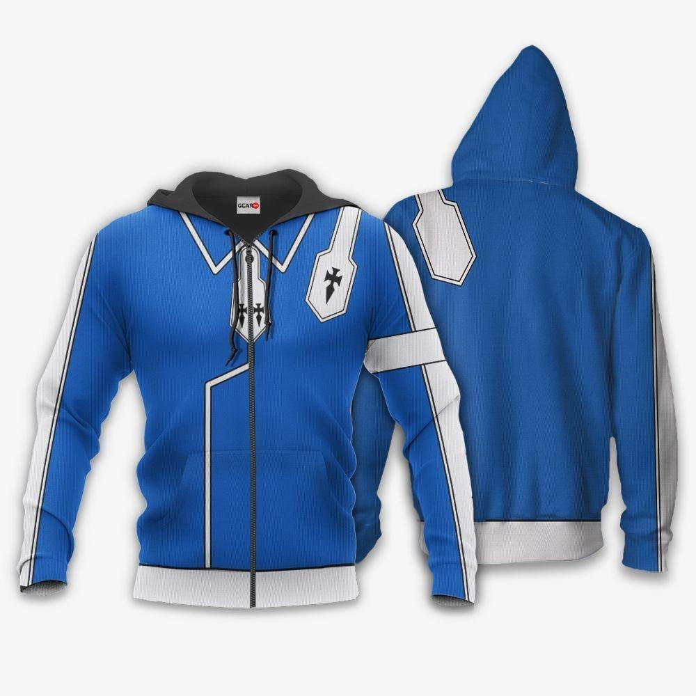 Sword Art Online Eugeo Uniform Anime 3k427 Cartoon 3d Hoodie Zip Hoodie