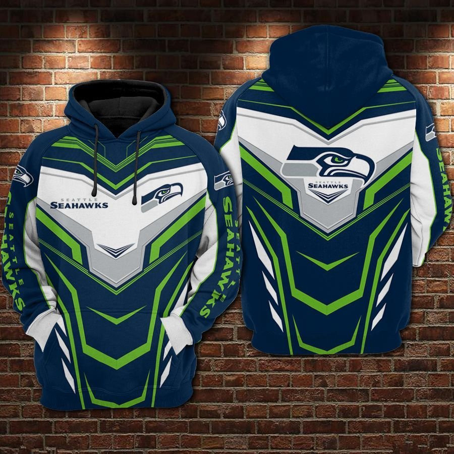 Seattle Seahawks Football Super 3D All Over Print Hoodie & Zip Hoodie