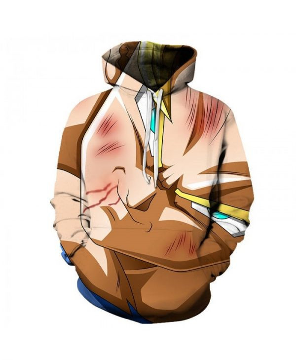 Dragon Ball Nose Bleeding Anime 3D All Over Print Hoodie & Zip Hoodie