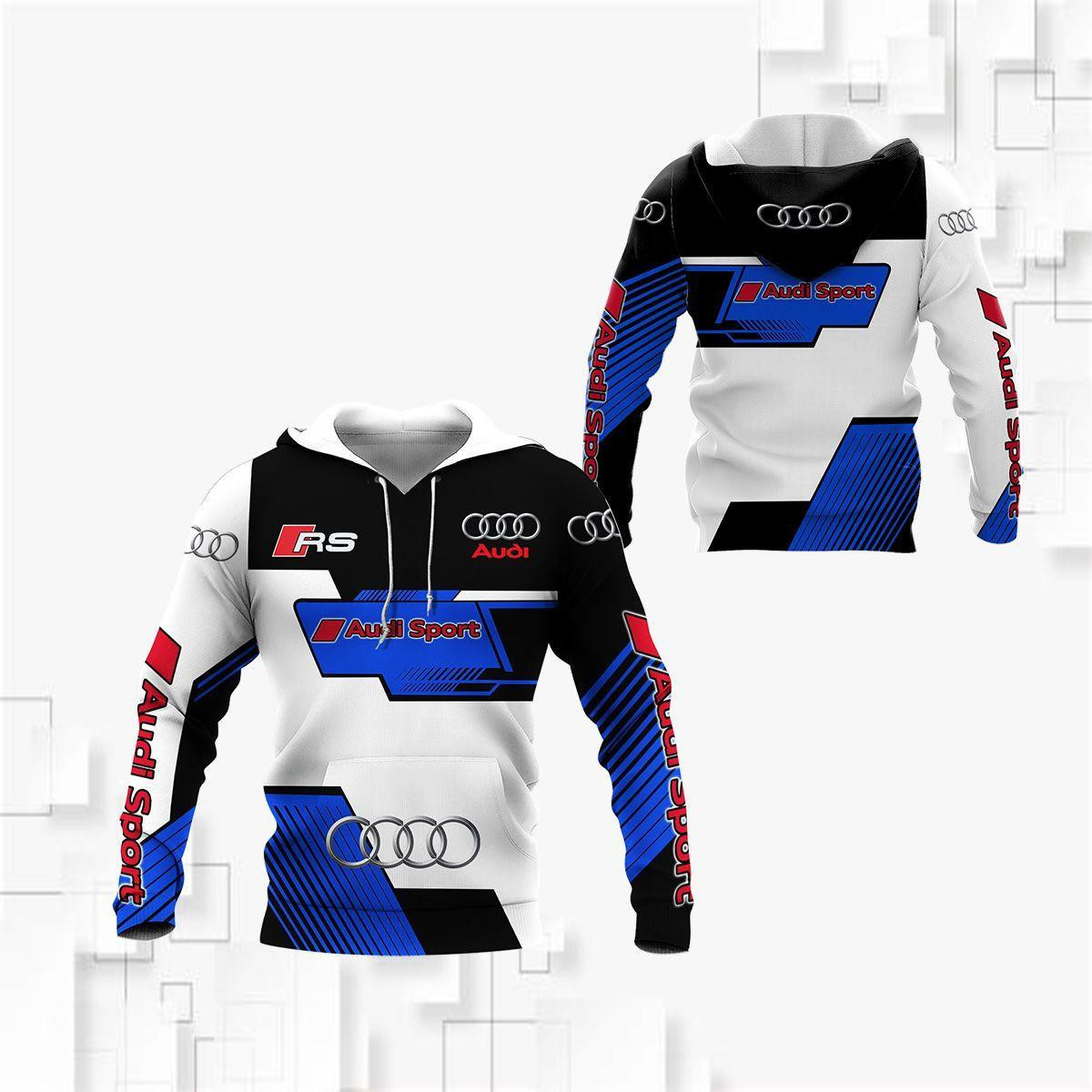 Audi Sport Luxury Car 8k315 3d Zip Hoodie Hoodie Ii0