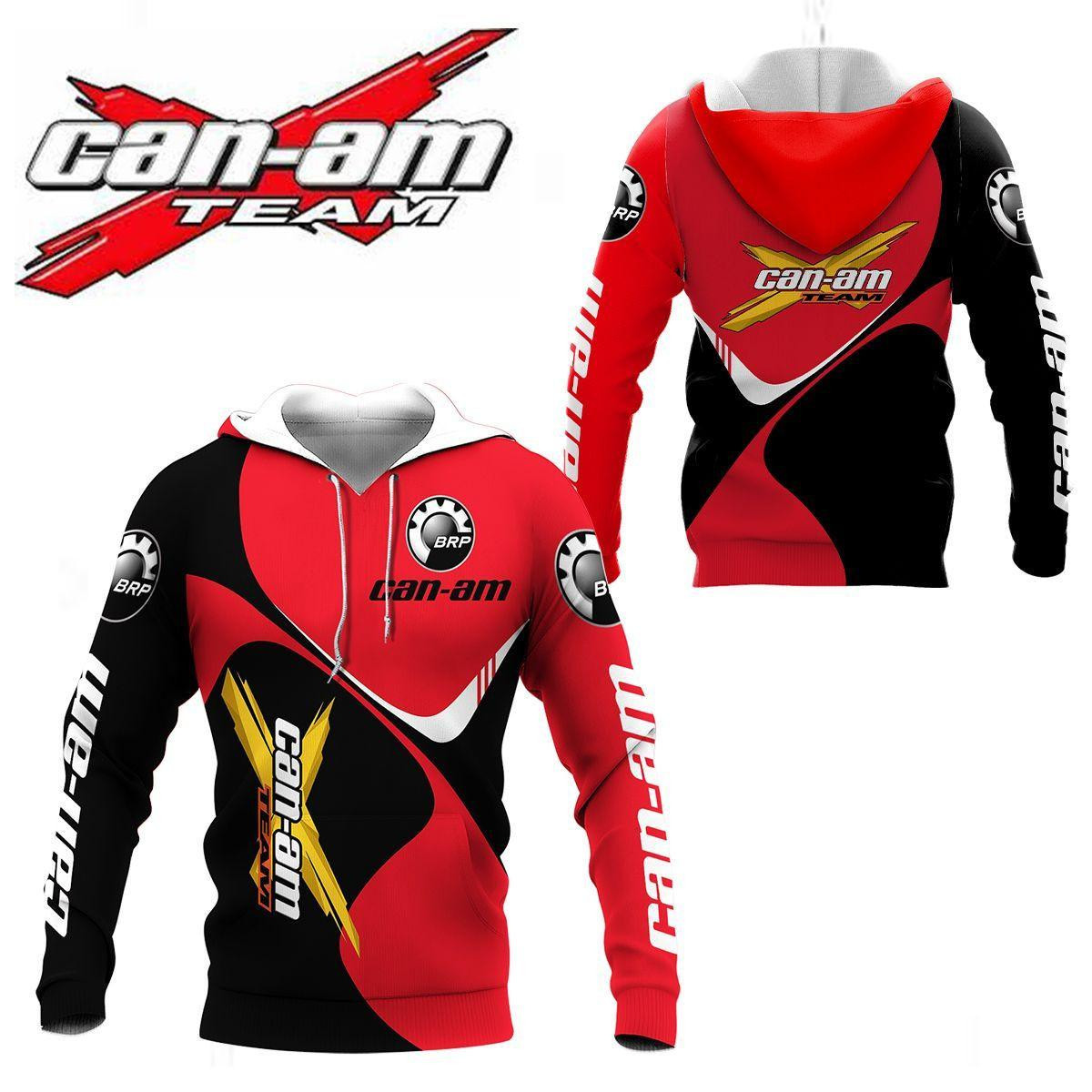 Can-am Shirt 302, 3d Hoodie Zip Hoodie