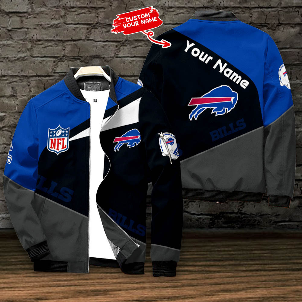 Buffalo Bills Personalized Bomber Jacket BG692