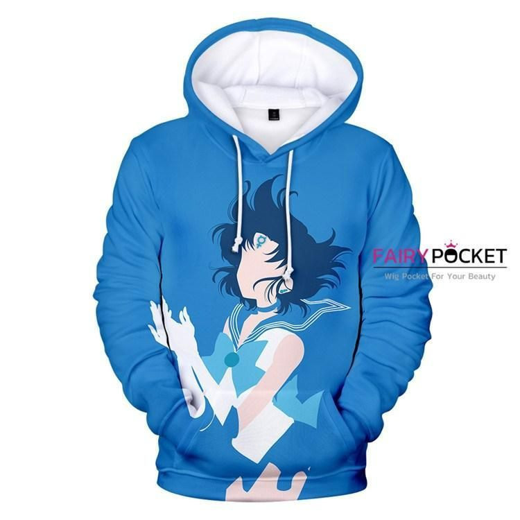 Sailor Moon Mizuno Ami 3D All Over Print Hoodie & Zip Hoodie