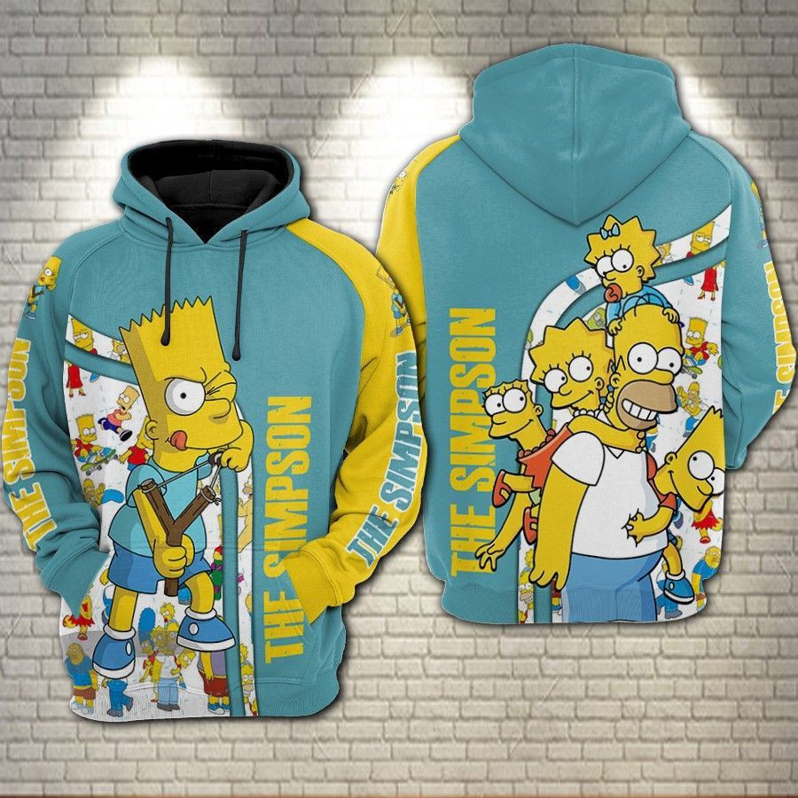 The Simpson 3D All Over Print Hoodie & Zip Hoodie