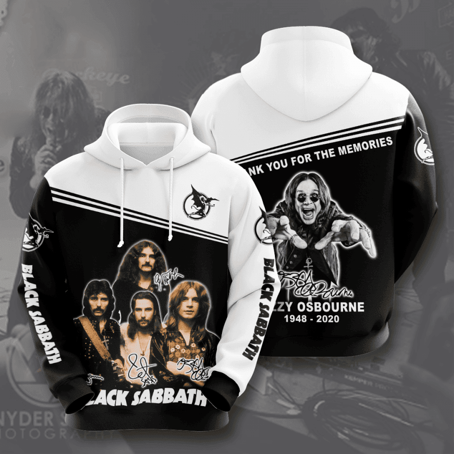 Black Sabbath 1948 2020 3D All Over Print Hoodie & Zip Hoodie