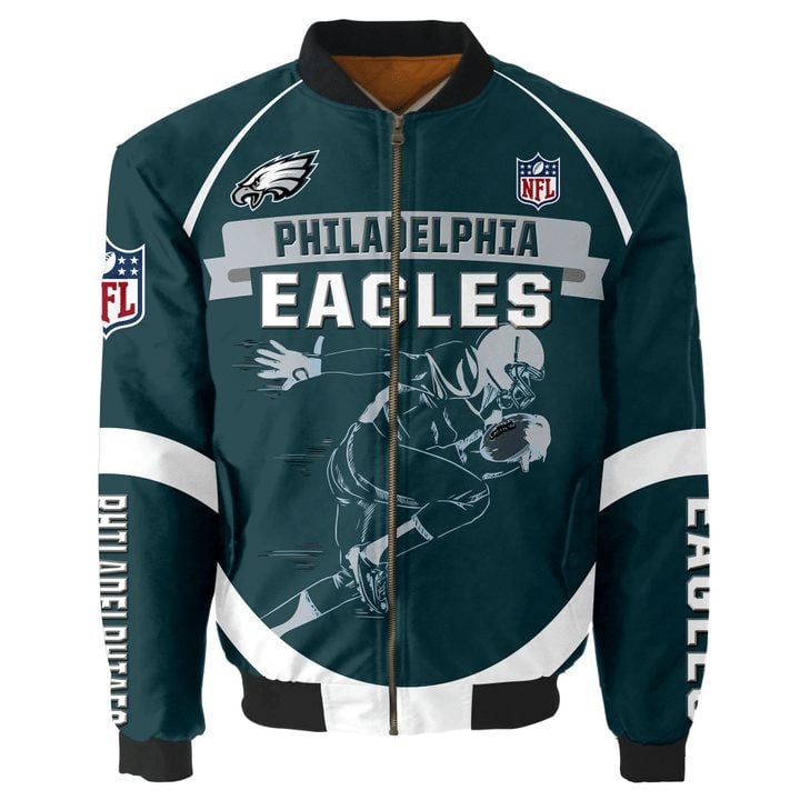 Philadelphia Eagles Green Limited Bomber Jacket