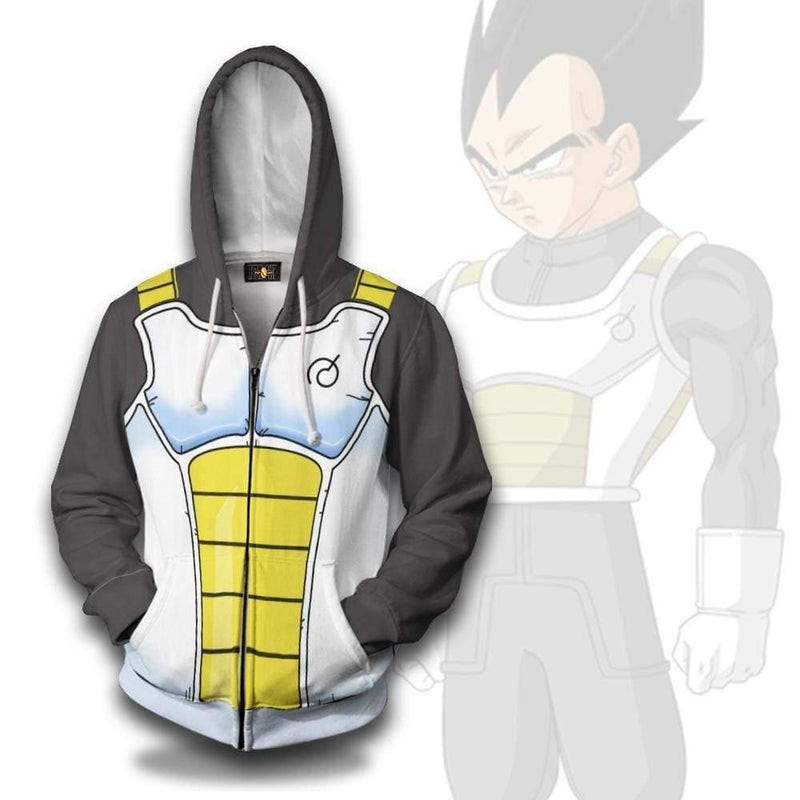 Vegeta Saga 3D All Over Print Hoodie & Zip Hoodie