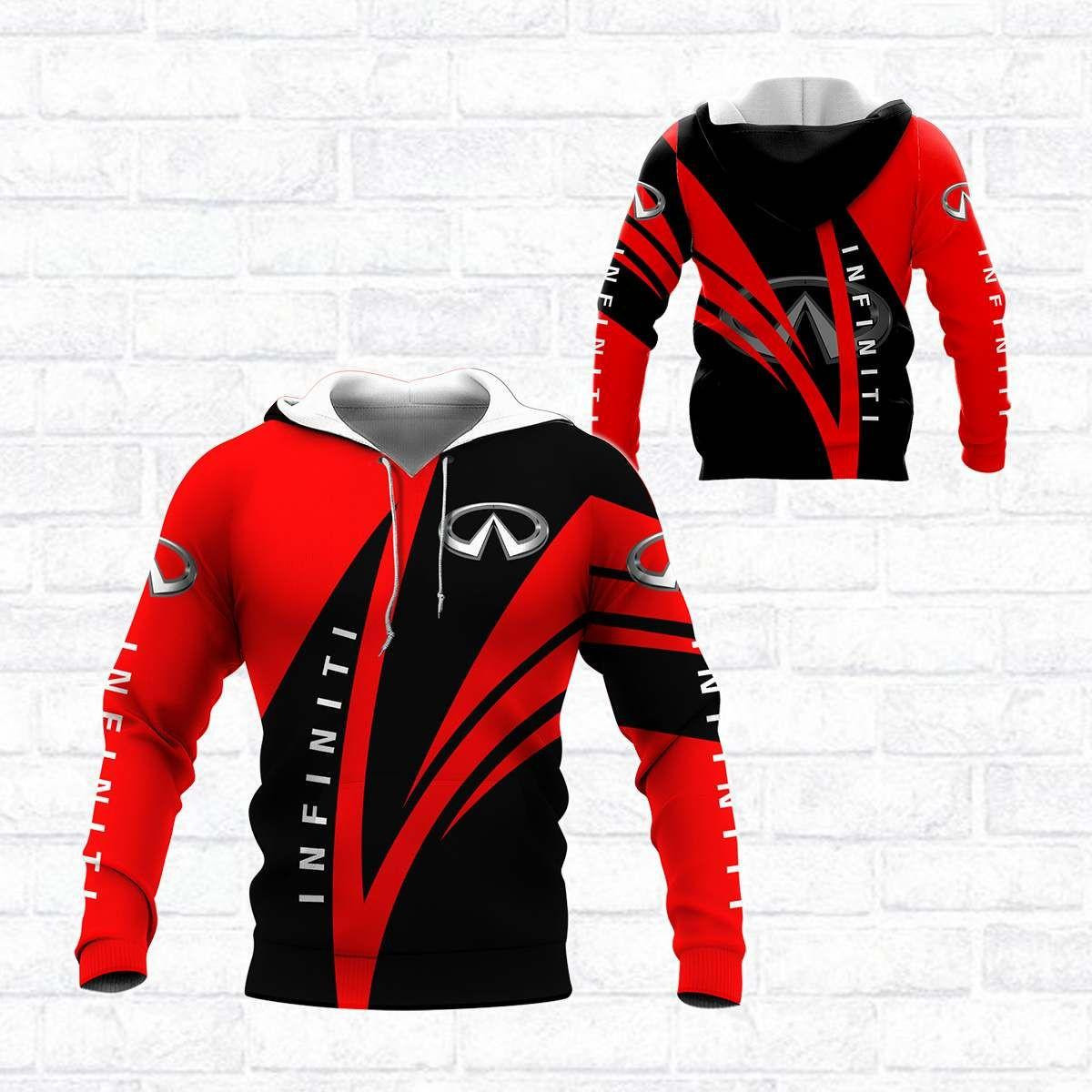 Infiniti Shirt 955, 3d Hoodie Zip Hoodie