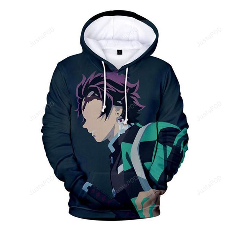 Unisex Demon Slayer 3D All Over Print Hoodie & Zip Hoodie