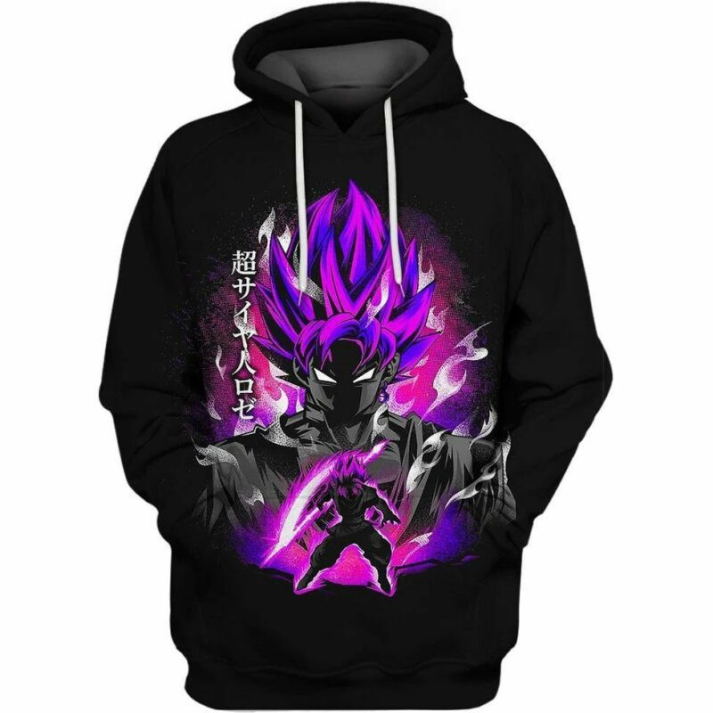 Goku Universe Dragon Ball Over Print 3d Hoodie Zip Hoodie