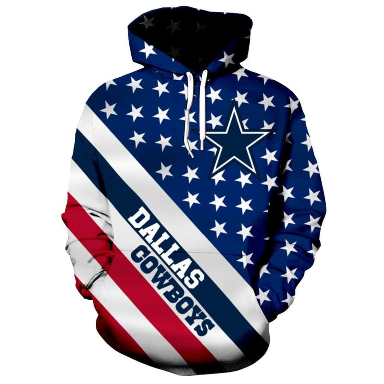 Cowboys 3D All Over Print Hoodie & Zip Hoodie