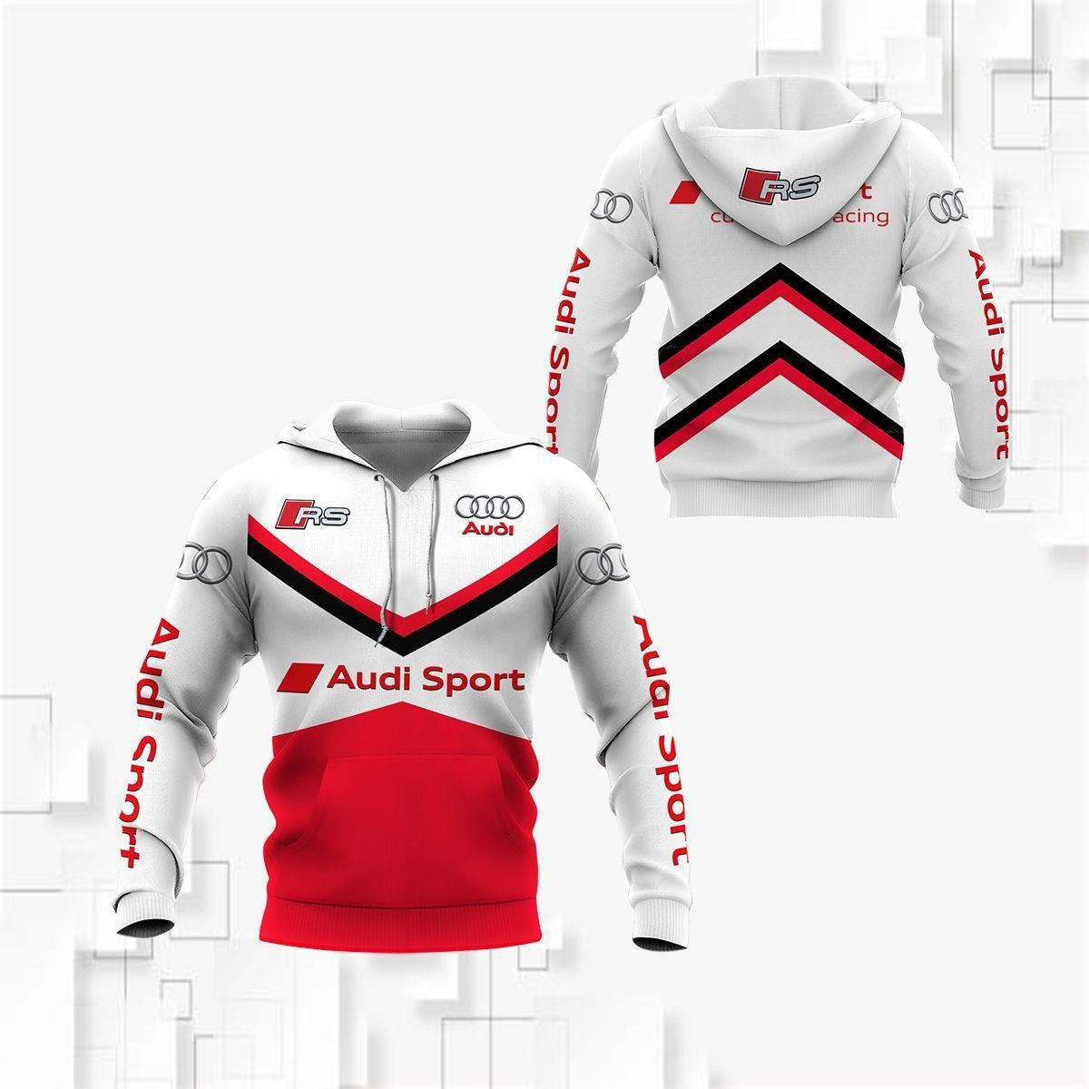 Audi Sport Luxury Car 8k319 3d Zip Hoodie Hoodie Ii0