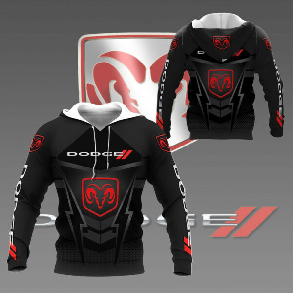 Dodge Shirt 499, 3d Hoodie Zip Hoodie 9