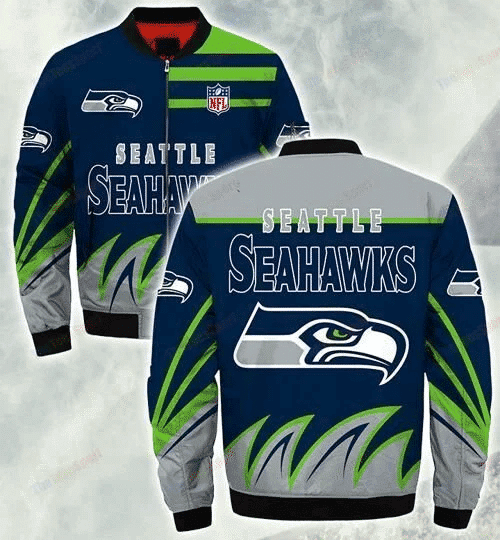 Seattle Seahawks Bomber Jacket 57