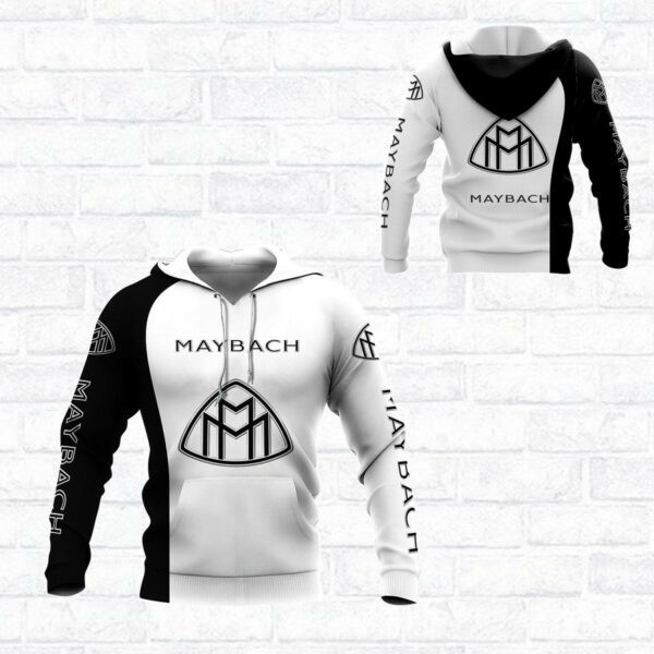 Maybach Shirt 1009, 3d Hoodie Zip Hoodie 830