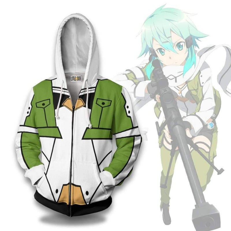 Asada Shino 3D All Over Print Hoodie & Zip Hoodie