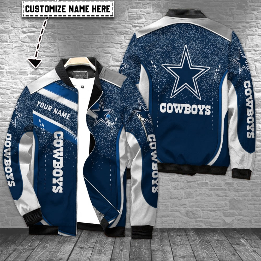Cowboys Personalized Bomber Jacket BG882