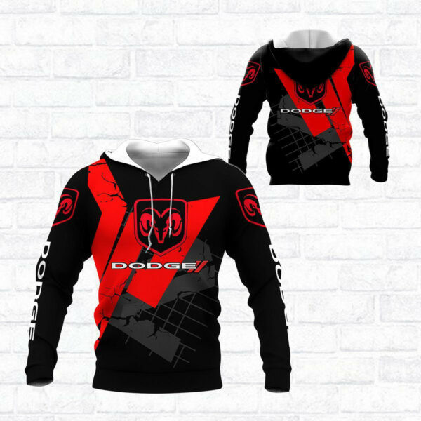 Dodge Shirt 664, 3d Hoodie Zip Hoodie 757