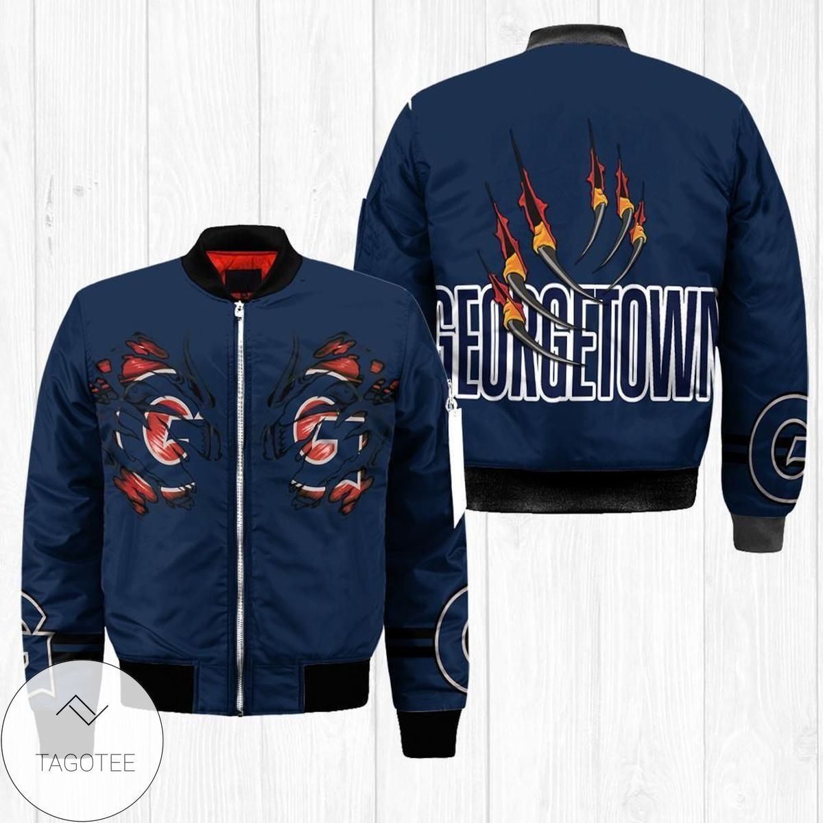 Georgetown Hoyas Claws Bomber Jacket