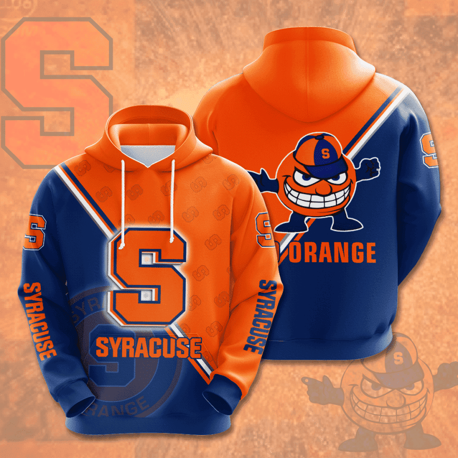 SYRACUSE ORANGE 3D All Over Print Hoodie & Zip Hoodie