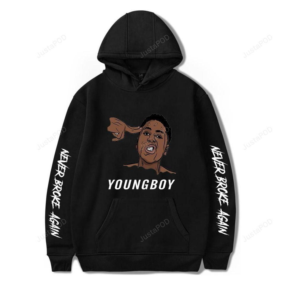 YoungBoy Printed 3D All Over Print Hoodie & Zip Hoodie