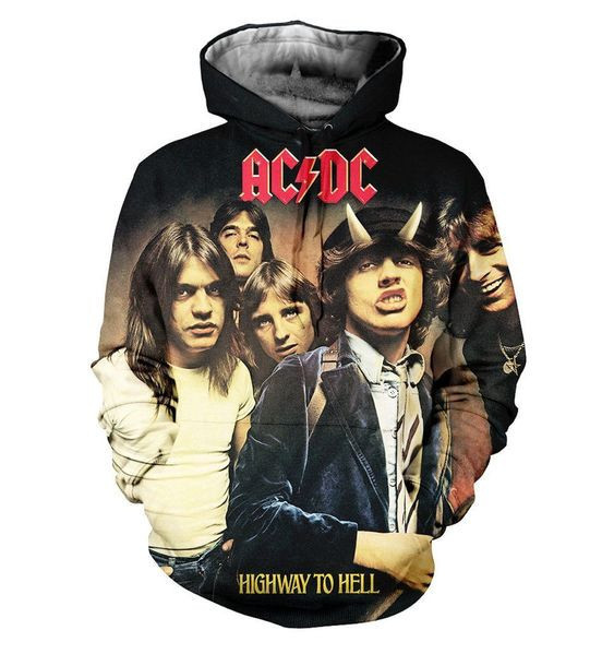 Acdc Style 1 3d Hoodie