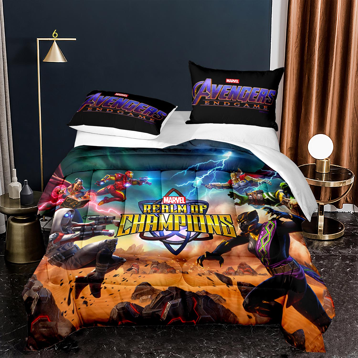 MV Bedding Set Avengers Realm Of Champions Duvet Covers