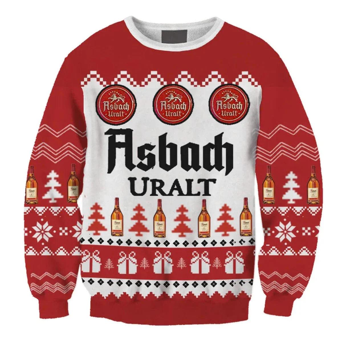 Asbach Uralt Ugly Christmas Sweater