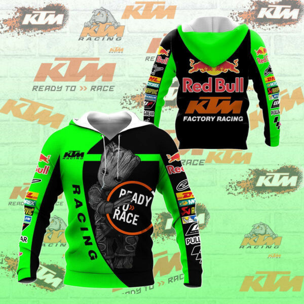 Ktm Ag Shirt 190,   3d Hoodie Zip Hoodie 1539