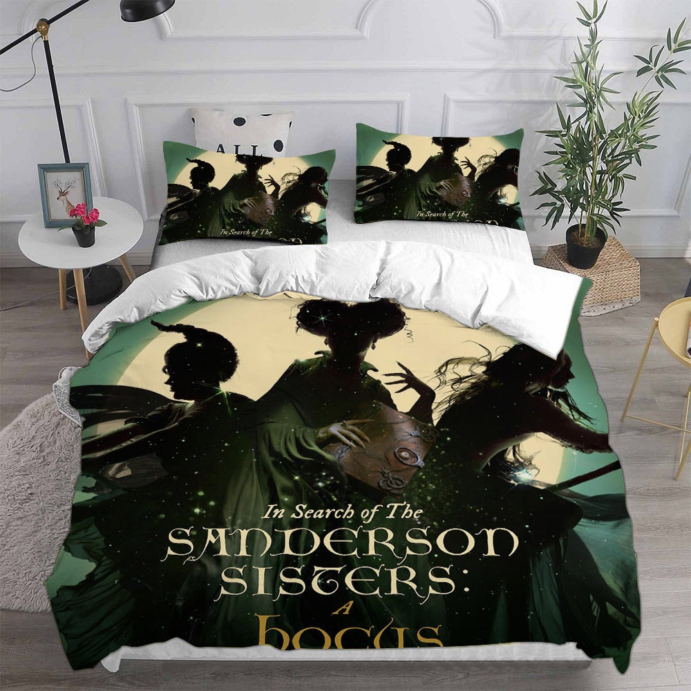 Hocus Pocus Bedding Set Sanderson Sisters A Hocus Pocus Duvet Covers Black