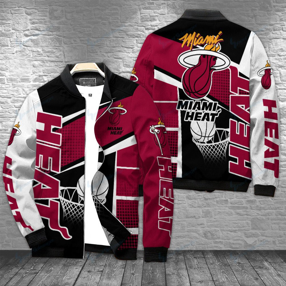 Miami Heat Bomber Jacket BG89