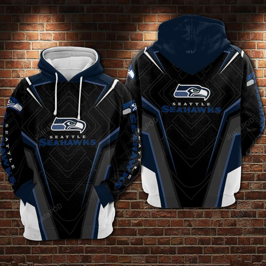 Seattle Seahawks Football 3D All Over Print Hoodie & Zip Hoodie