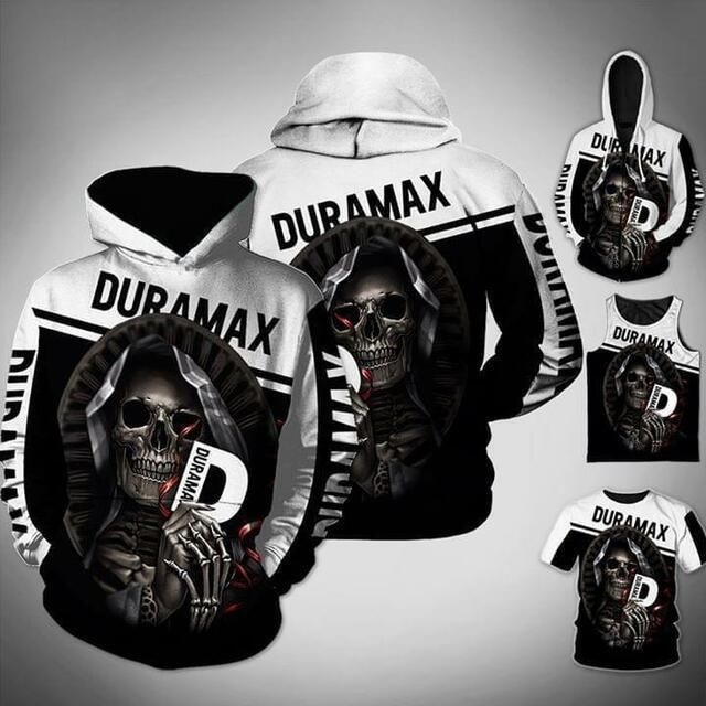 Duramax Skull Maiden Fan 3d Hoodie Zip Hoodie