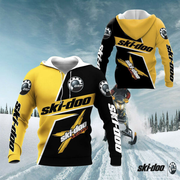 Ski-doo Shirt 453, 3d Hoodie Zip Hoodie 2303