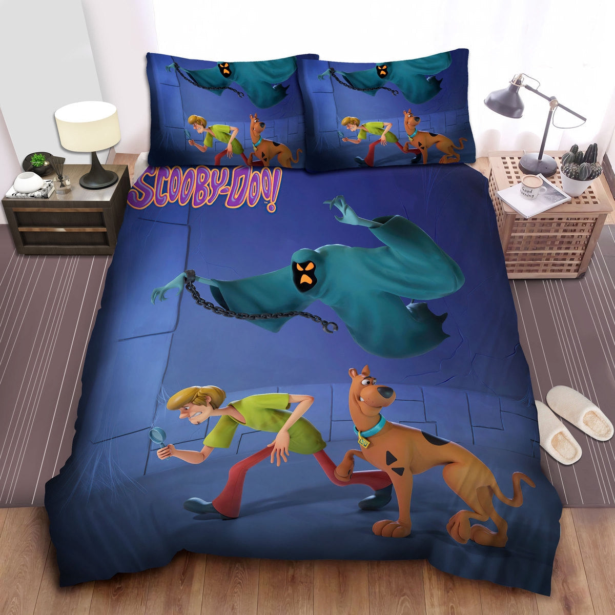 Scooby-Doo Bedding Set Scooby-Doo The Ghost Above You Duvet Covers