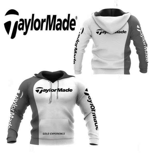 Taylormade Golf Shirt 130, 3d Hoodie Zip Hoodie 2505