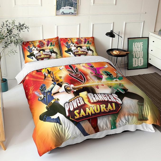 Power Ranger Bedding Set Saban Power Rangers Samurai Duvet Covers