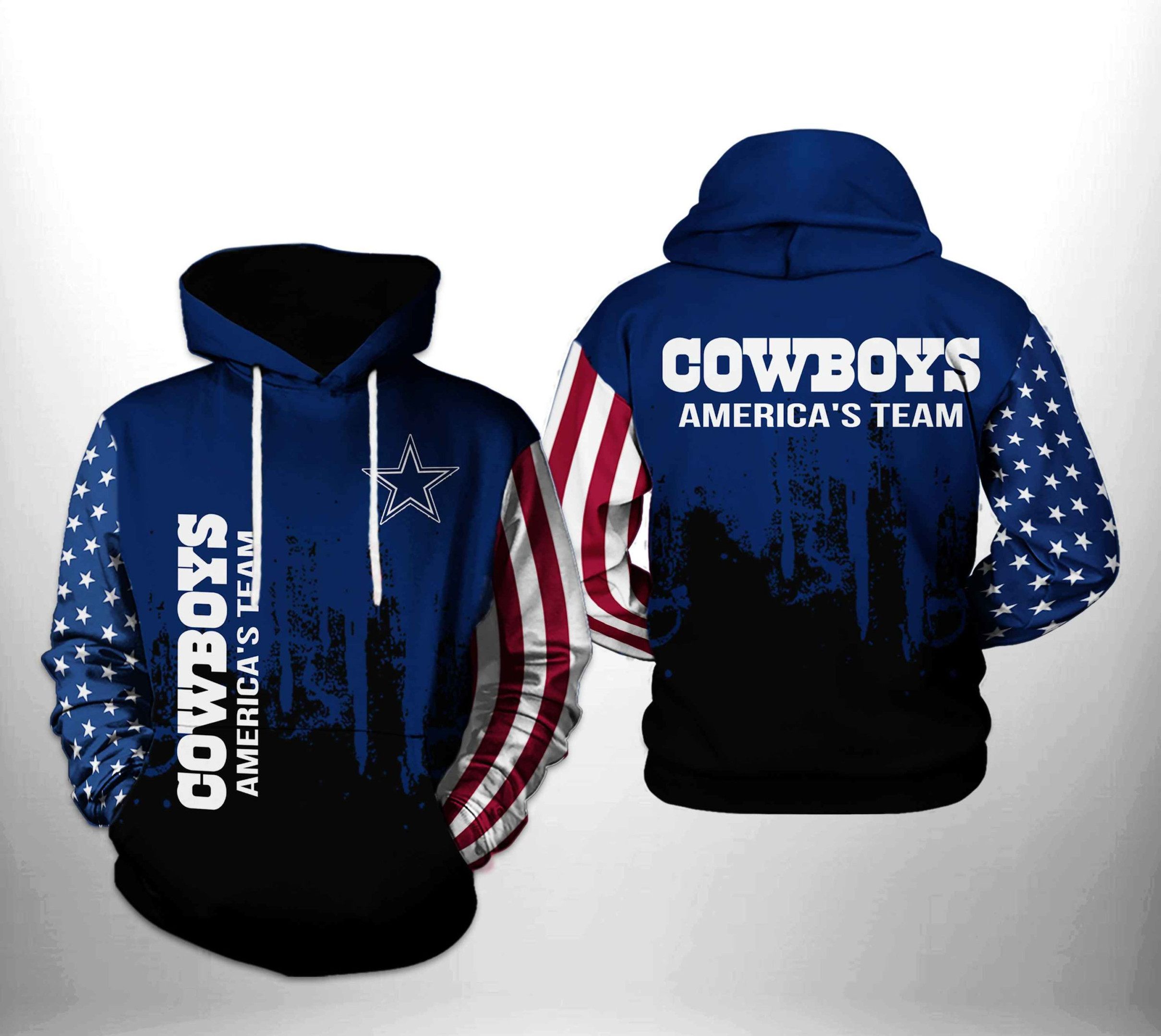 Cowboys Team US 3D All Over Print Hoodie & Zip Hoodie