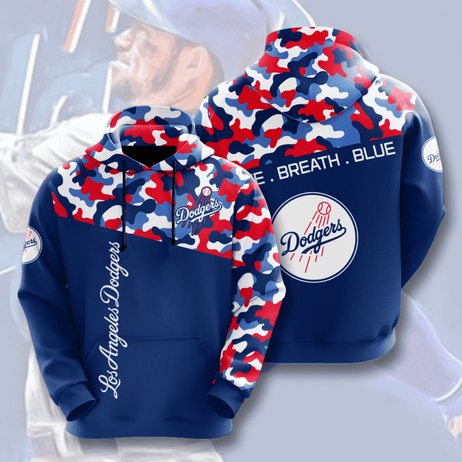 Los Angeles Dodgers 3D All Over Print Hoodie & Zip Hoodie