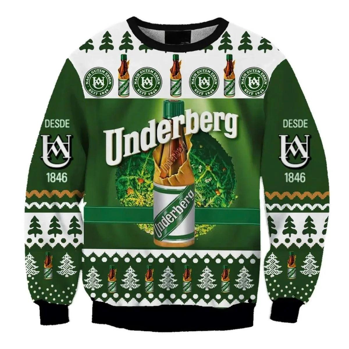 Underberg Christmas Holiday Ugly Christmas Sweater