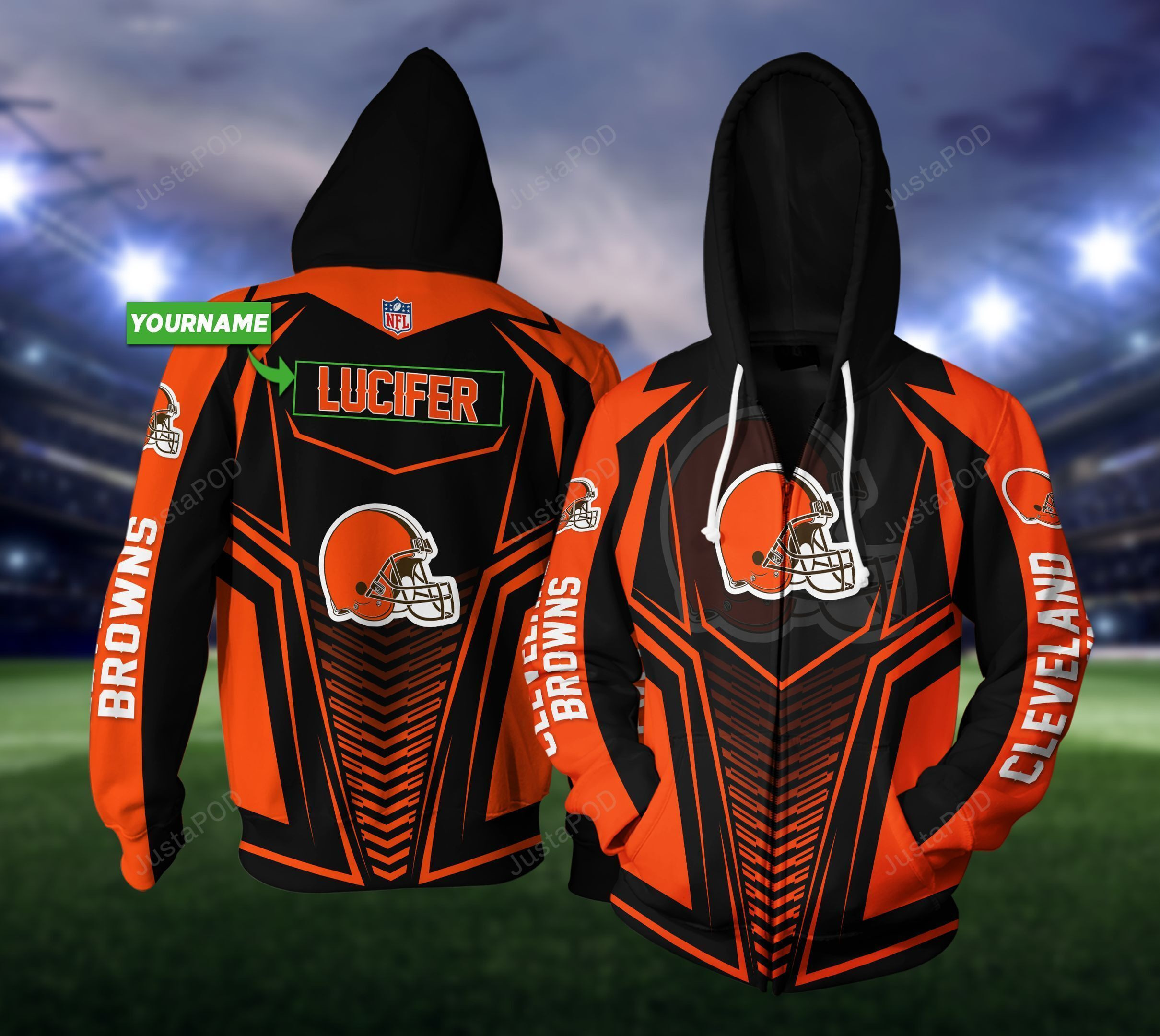 Personalized NNA 3D All Over Print Hoodie & Zip Hoodie