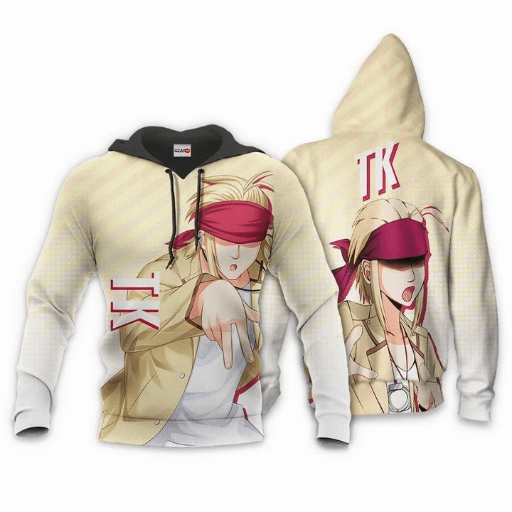 Angel Beats Tk  3d Hoodie Zip Hoodie