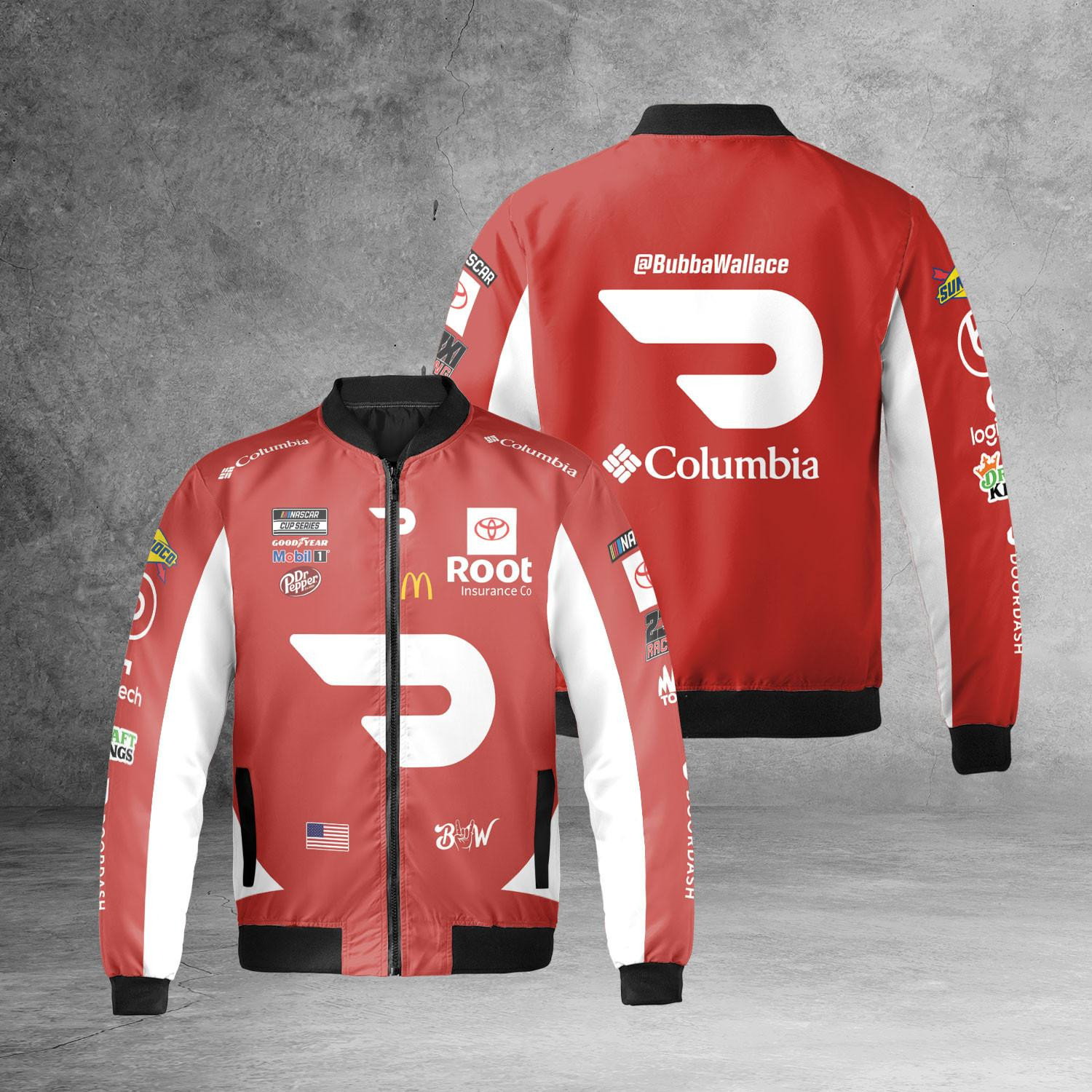 Bubba Wallace Trending Bomber Jacket 472