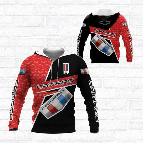 Chevrolet Camaro Shirt 404,   3d Hoodie Zip Hoodie 838