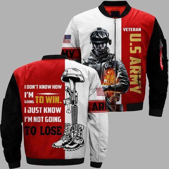 Us Army Veteran Im Not Going To Lose 3D All Over Print Hoodie & Zip Hoodie