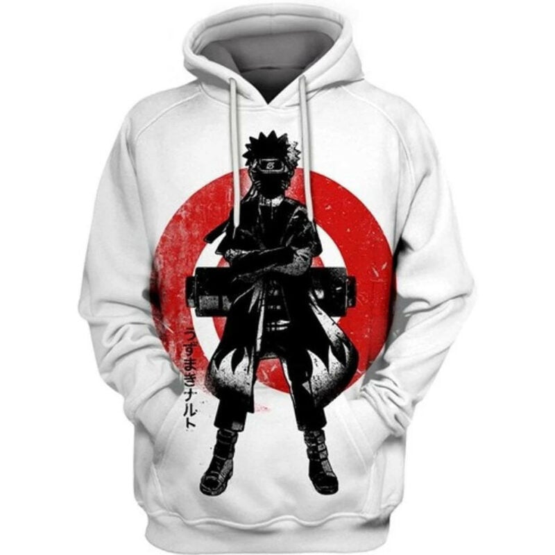 Ink Uzumaki Naruto All Over Printing 3d Hoodie